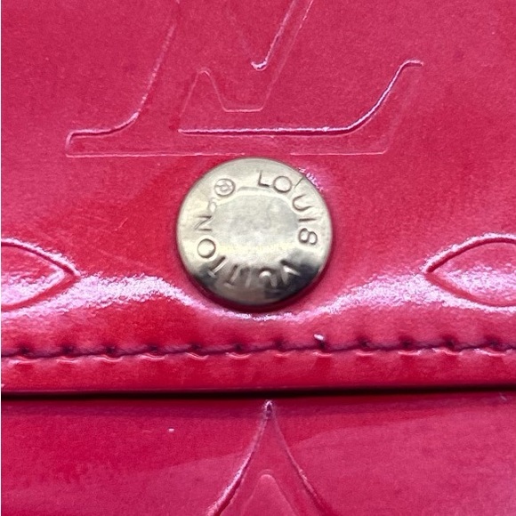 Louis Vuitton Vernis coin purse kiddos red - Picture 2 of 9